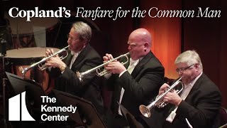 Copland Fanfare for the Common Man  National Symphony Orchestra [upl. by Dorisa]