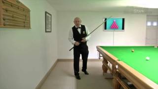 03 Stance  Straight Cueing in Snooker [upl. by Ydac]