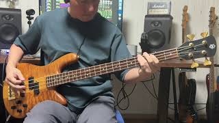 Impellitteri  Stand In Line Bass cover [upl. by Berti815]