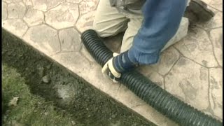 How To Drain Water Away From Slab Driveway [upl. by Etnahsa611]