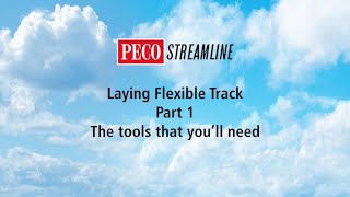 Laying Flexible Track Part 1 [upl. by Truitt]