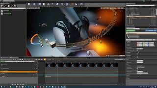 Tutorial  Animate Along CurveSpline Sequencer UE4 [upl. by Calvin]