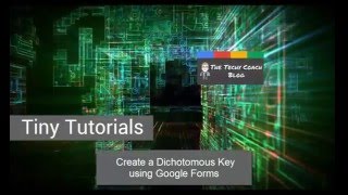 Use Google Forms to Create A Dichotomous Key [upl. by Ruelu408]