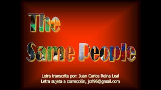 Los Negros y Las Negras  The Same People with Lyrics con su letra [upl. by Eilahtan]