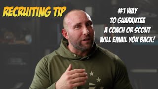 Recruiting Tip Any College Coach Will Reply to YouGUARANTEED [upl. by Weber]