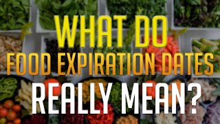 What Do Food Expiration Dates Actually Mean [upl. by Caryn]