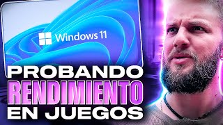 WINDOWS 11 PARA JUEGOS ¿LO RECOMIENDO ¡¿MAS FPS [upl. by Aeila]