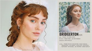 daphne quotBRIDGERTONquot makeup tutorial  NO MAKEUP makeup amp hair tutorial [upl. by Andre416]