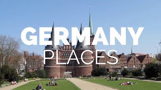 10 Best Places to Visit in Germany  Travel Video [upl. by Cinimmod]