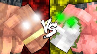 Hoglin vs Zoglin  Minecraft [upl. by Yellac]