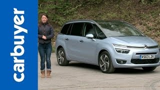 Citroen Grand C4 Picasso MPV review  Carbuyer Citroen Grand C4 SpaceTourer [upl. by Mahon421]