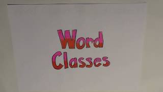 Episode 4  Word classes [upl. by Cash]