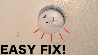 Smoke Alarm Randomly Going Off  Easy Fix [upl. by Cusick407]