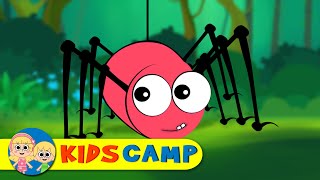 Incy Wincy Spider Nursery Rhyme Song by KidsCamp [upl. by Tremaine]