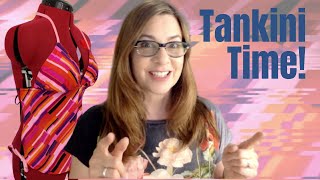 Sew a Tankini Take any bikini pattern and transform it into a tankinieasy and quick [upl. by Natek995]