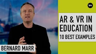 10 Best Examples AR amp VR in Education [upl. by Klina]