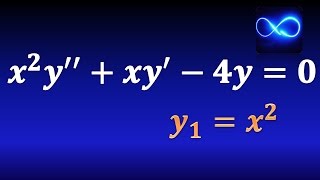 84 Encontrar segunda solución de la ecuación diferencial EJERCICIO RESUELTO [upl. by Robyn]