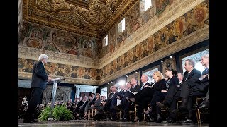 Quirinale  Celebrazione del quotGiorno del Ricordoquot [upl. by Blandina393]