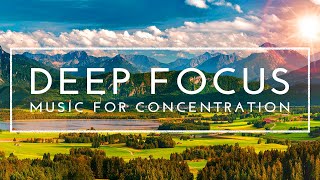 4 Hours of Deep Focus Music To Improve Concentration  Music to Help you Study and Focus [upl. by Christiana]