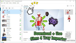 Tray ImporterHow to download  find delete and fix brokenglitchy CCSims 4 link in description [upl. by Yhtur]