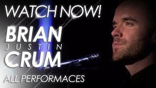 WOW All performances from Brian Justin Crum  Americas Got Talent [upl. by Constantin86]