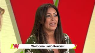 Welcome Laila Rouass  Loose Women [upl. by Ecnar]