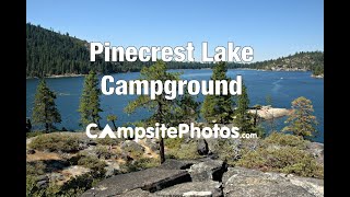 Pinecrest Lake Campground Stanislaus National Forest California [upl. by Azial491]