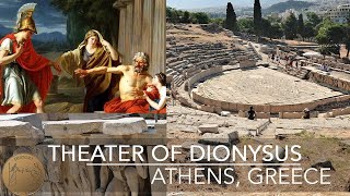 Theater of Dionysus  Acropolis of Athens  Greece  4K [upl. by Placeeda294]