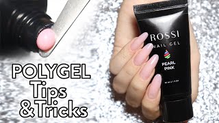 Polygel Tips and Tricks for Beginners 💅🏻 [upl. by Nnairda]