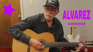 Alvarez AC65HCE Nylon String Guitar Demonstration [upl. by Dawaj]