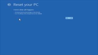 Windows 8  Boot from USB Recovery Disk to restore the system [upl. by Leatrice]