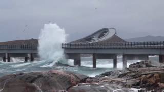 Giant waves hits the Atlantic Ocean Road [upl. by Adeuga]