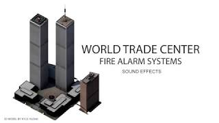 World Trade Center  Fire Alarm Sounds WTC 124567 [upl. by Nicky49]