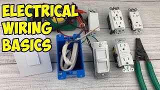 Home Electrical Wiring Basics  Tutorial 2022 [upl. by Rumit]