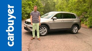 Volkswagen Tiguan SUV indepth review  Carbuyer [upl. by Hairakcaz]