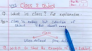 Class and Object in Java  Learn Coding [upl. by Anaitsirk]