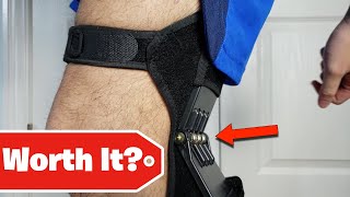 I try to relieve knee PAINS with this Spring Power Knee Brace  Facebook Viral Trending Products [upl. by Aramak]