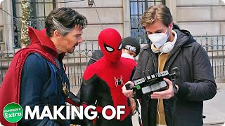 Tom Holland BehindtheScenes Moments [upl. by Anaibib]