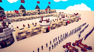 TABS but I add DESTRUCTIBLE BRICK CASTLE Sieges to Totally Accurate Battle Simulator Mods [upl. by Icrad]