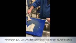 Cutting up your Cod Fillet [upl. by Dey]