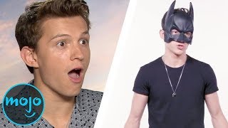 Top 10 Tom Holland Moments [upl. by Baggott304]