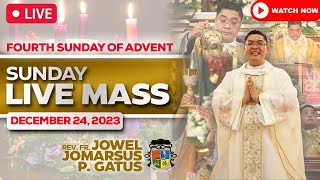 SUNDAY FILIPINO MASS TODAY LIVE II 9TH DAY SIMBANG GABI II DECEMBER 24 2023 II FR JOWEL GATUS [upl. by Ydorb]