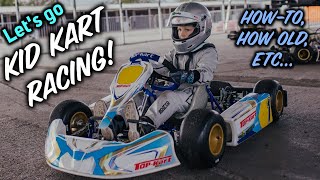 HOW TO GET STARTED IN KID KART RACING  Go Kart racing at 6years old  Learn how to start racing [upl. by Akire]