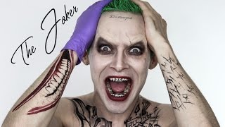 The JOKER Suicide Squad Halloween MakeUp  Jared Leto  Shonagh Scott [upl. by Wittenburg]