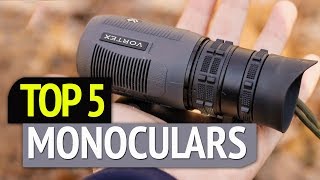 TOP 5 Best Monoculars [upl. by Charron]