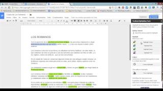 Haciendo resúmenes y esquemas con Google Apps [upl. by Quintana762]