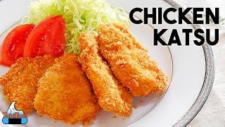 Easy Chicken Katsu Cooking with MomRECIPES [upl. by Ordnasela98]