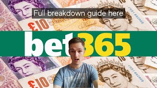 Bet365 2up offer How I make thousands matched betting tutorial oddsmonkey smarkets [upl. by Annayr]