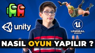 Nasıl OYUN Yapılır  Oyun Yapmak İçin Hangi Programları Kullanmalısınız [upl. by Attiuqehs]