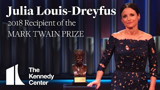 Julia LouisDreyfus Acceptance Speech  2018 Mark Twain Prize [upl. by Shirah]